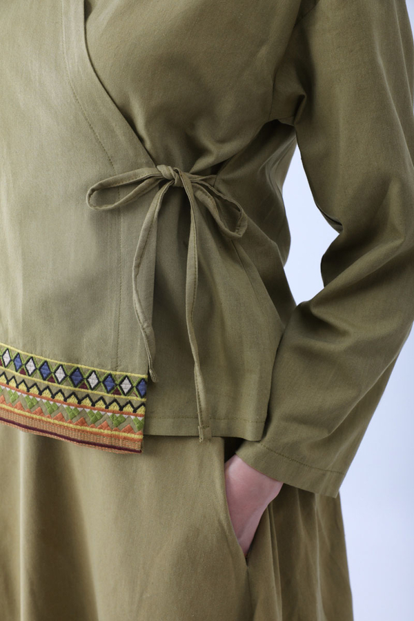 Beyge Etek Takım Haki - 6