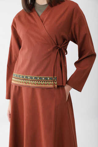 Beyge Etek Takım Kiremit - 6