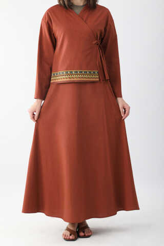 Beyge Etek Takım Kiremit - 4