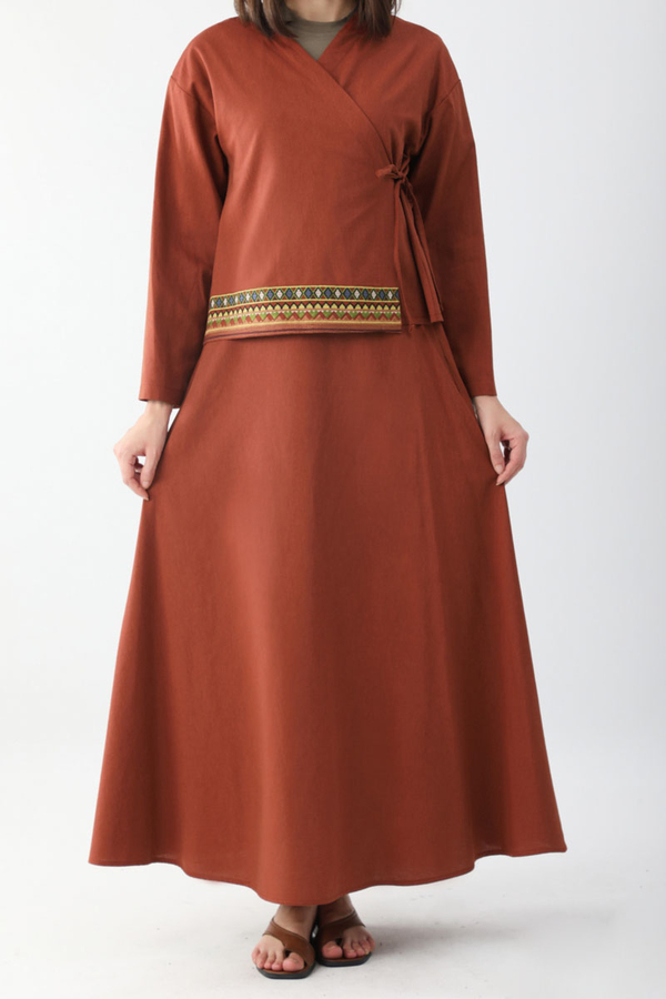 Beyge Etek Takım Kiremit - 4