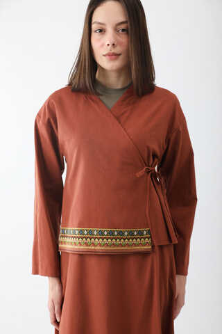 Beyge Etek Takım Kiremit - 5