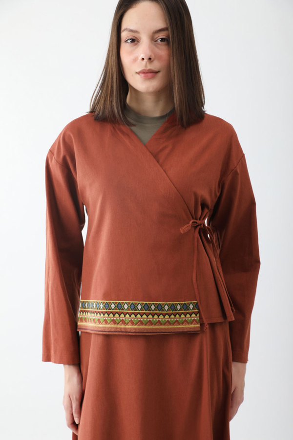 Beyge Etek Takım Kiremit - 5