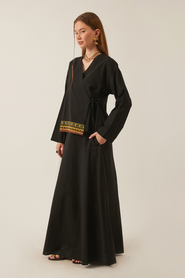 Beyge Etek Takım Siyah - 2