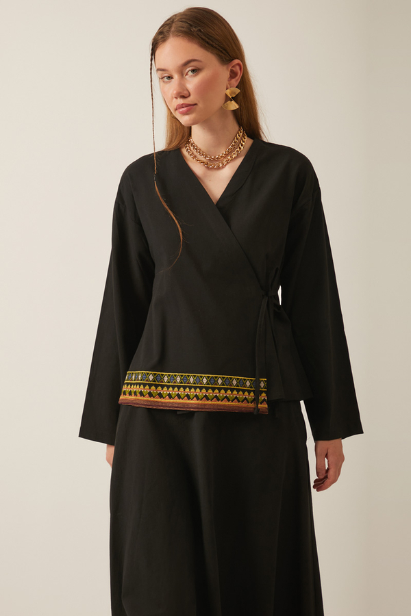 Beyge Etek Takım Siyah - 3