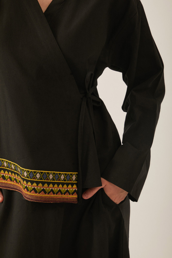 Beyge Etek Takım Siyah - 5