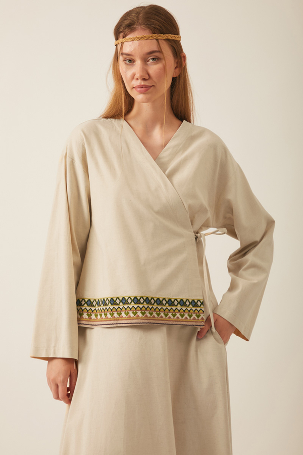 Beyge Etek Takım Taş - 1