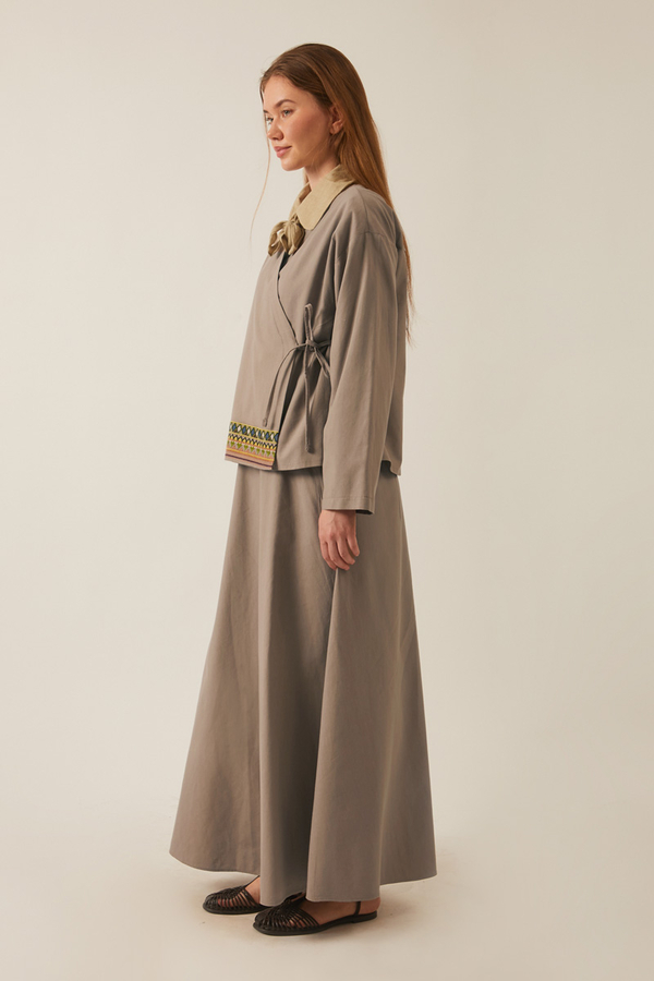 Beyge Etek Takım Vizon - 3