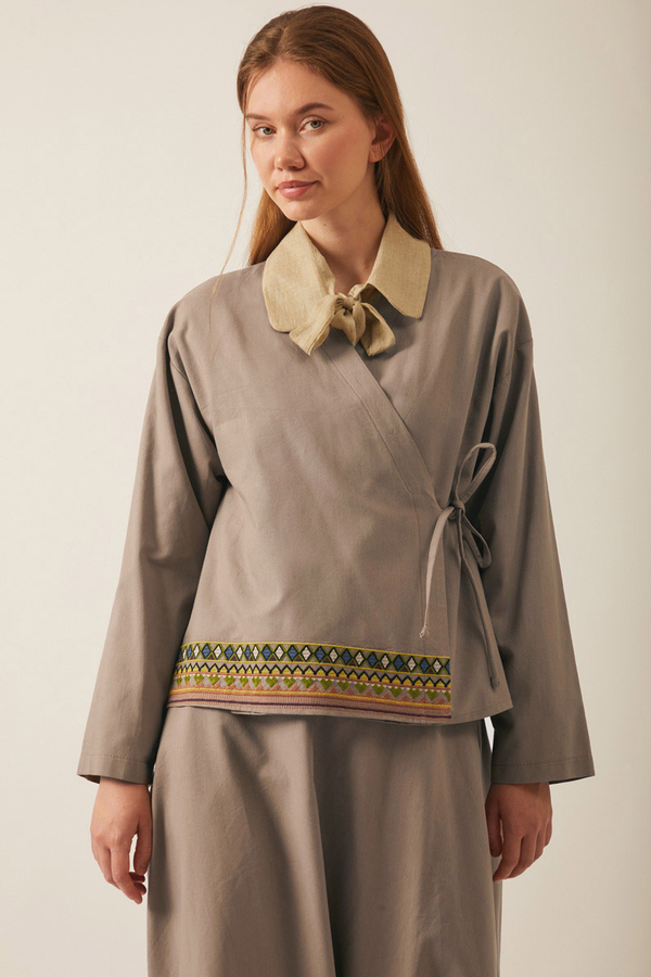 Beyge Etek Takım Vizon - 4