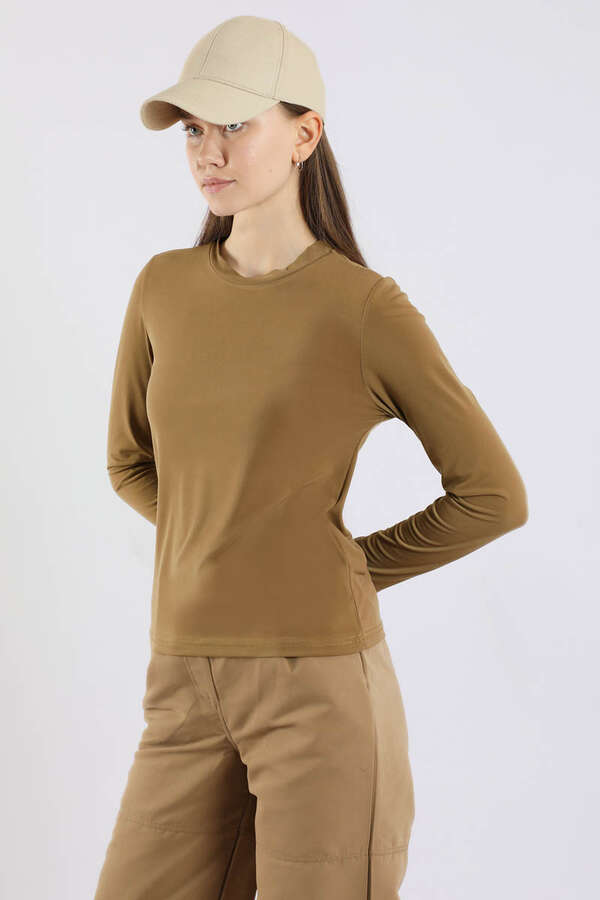 Bisiklet Yaka Body Camel - 3