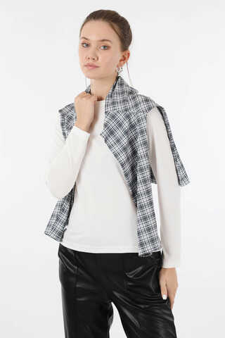 Bisiklet Yaka Body Ekru - 2