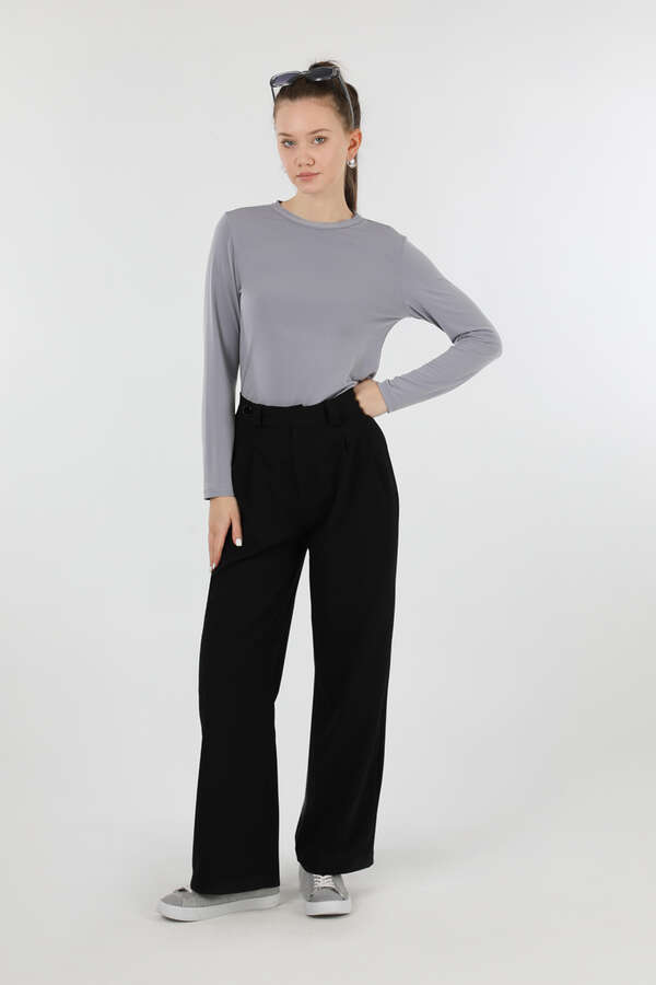 Bisiklet Yaka Body Gri - 1