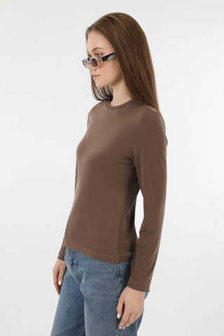 Bisiklet Yaka Body Kahve - 5