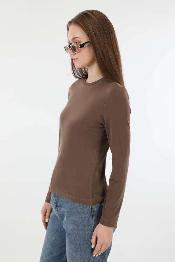 Bisiklet Yaka Body Kahve - 5