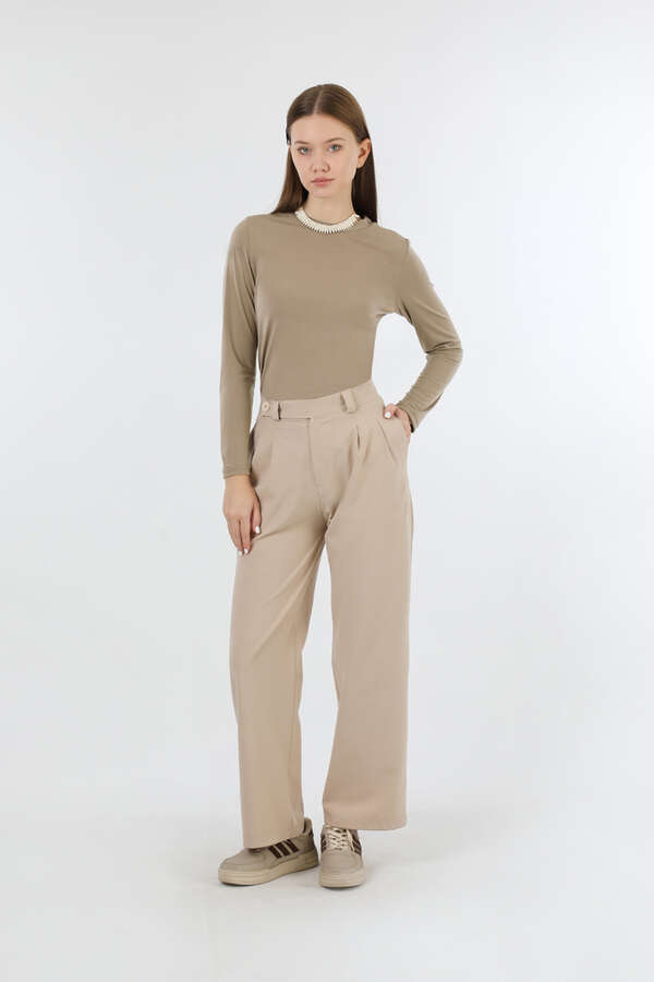 Bisiklet Yaka Body Koyu Taş - 1