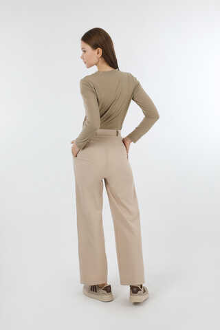 Bisiklet Yaka Body Koyu Taş - 3