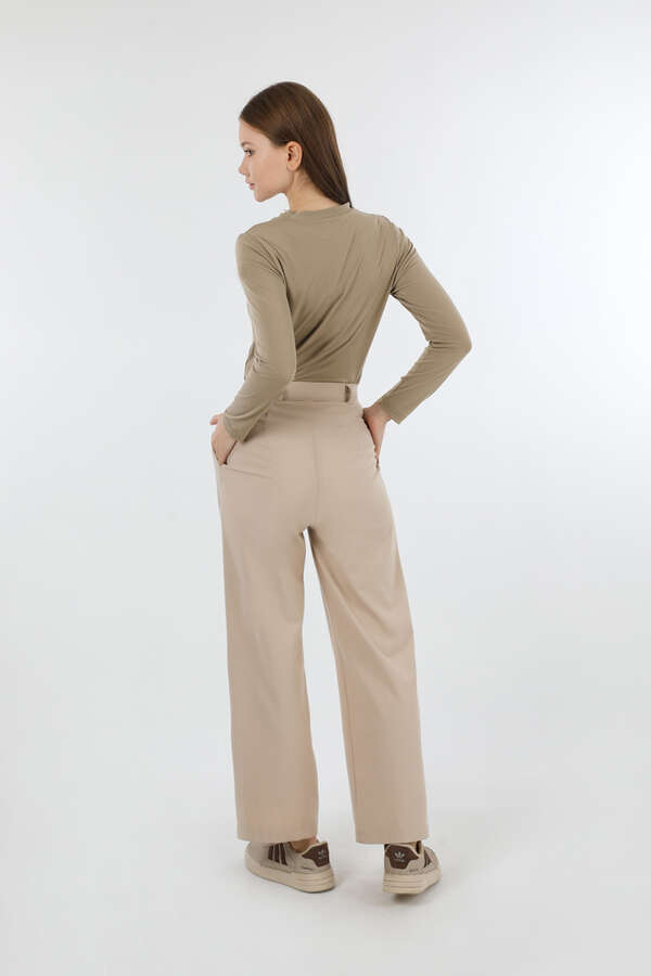 Bisiklet Yaka Body Koyu Taş - 3