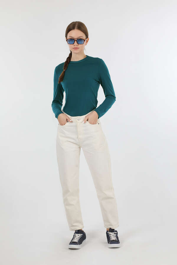 Bisiklet Yaka Body Petrol - 2