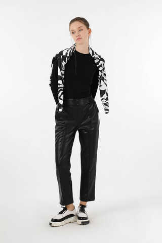 Bisiklet Yaka Body Siyah - 2