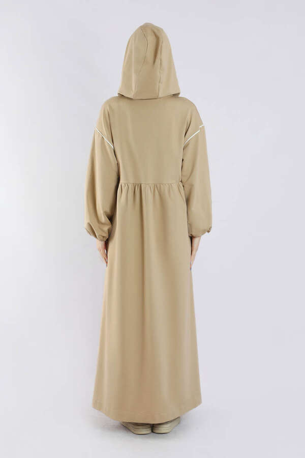 Biye Detaylı Elbise Taş - 6