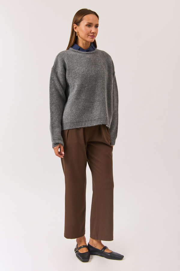 Biyeli Oversize Kazak Antrasit - 10