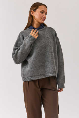 Biyeli Oversize Kazak Antrasit - 13