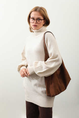 Boğazlı Tunik Kazak Taş - 7