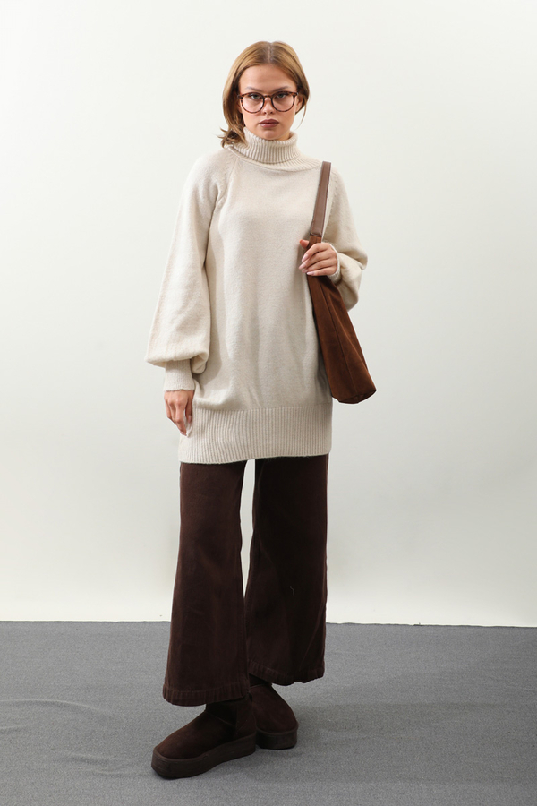 Boğazlı Tunik Kazak Taş - 3