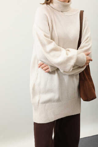 Boğazlı Tunik Kazak Taş - 6