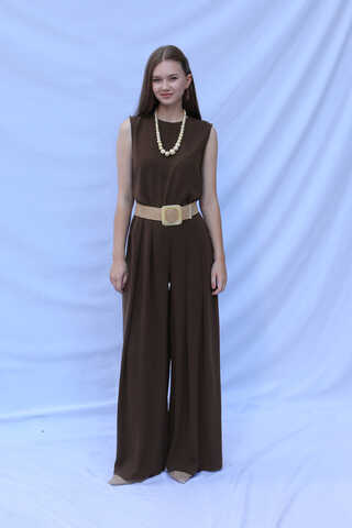 Bol Abaya Takım Acı Kahve - 2