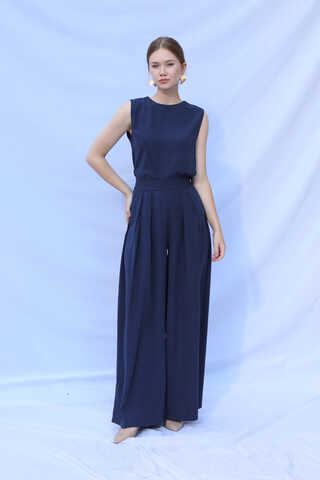 Bol Abaya Takım Lacivert - 2