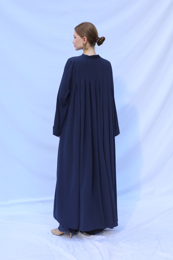 Bol Abaya Takım Lacivert - 9