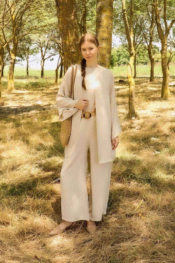 Bol Kimono Takım Taş - 2