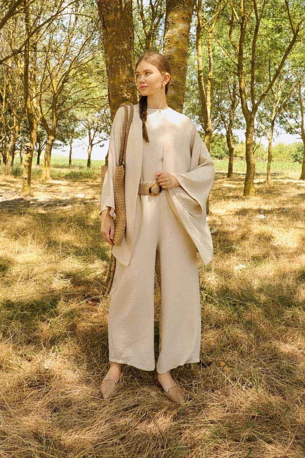 Bol Kimono Takım Taş - 3