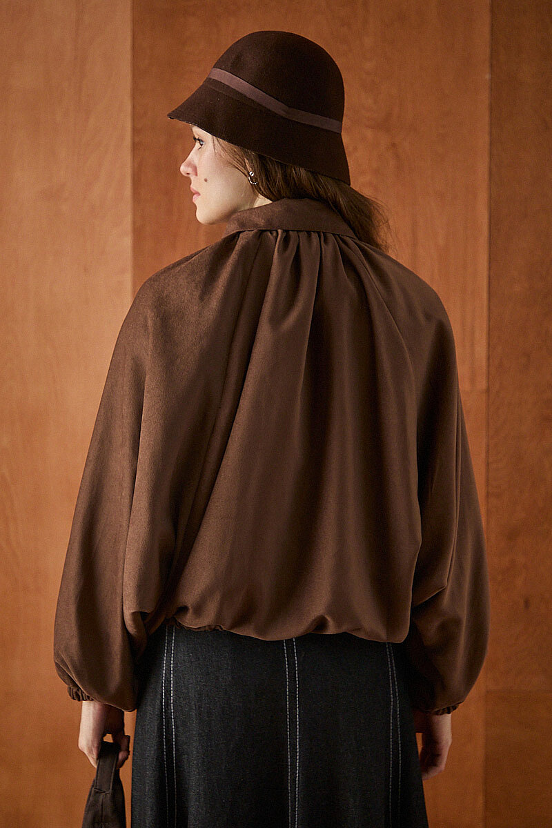 Bomber Süet Ceket Kahve - 7