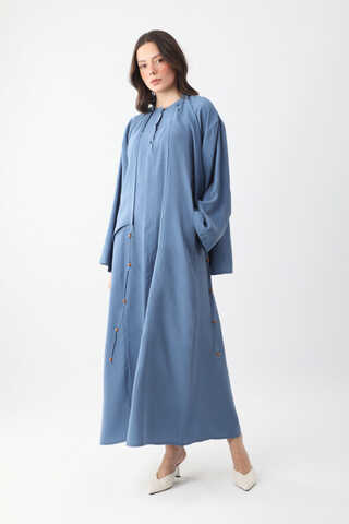 Boncuklu Jile Takım İndigo - 7