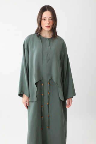 Boncuklu Jile Takım Petrol - 4