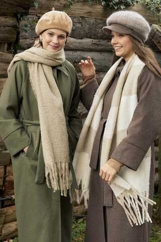 Bouclé Scarf Mink - 3