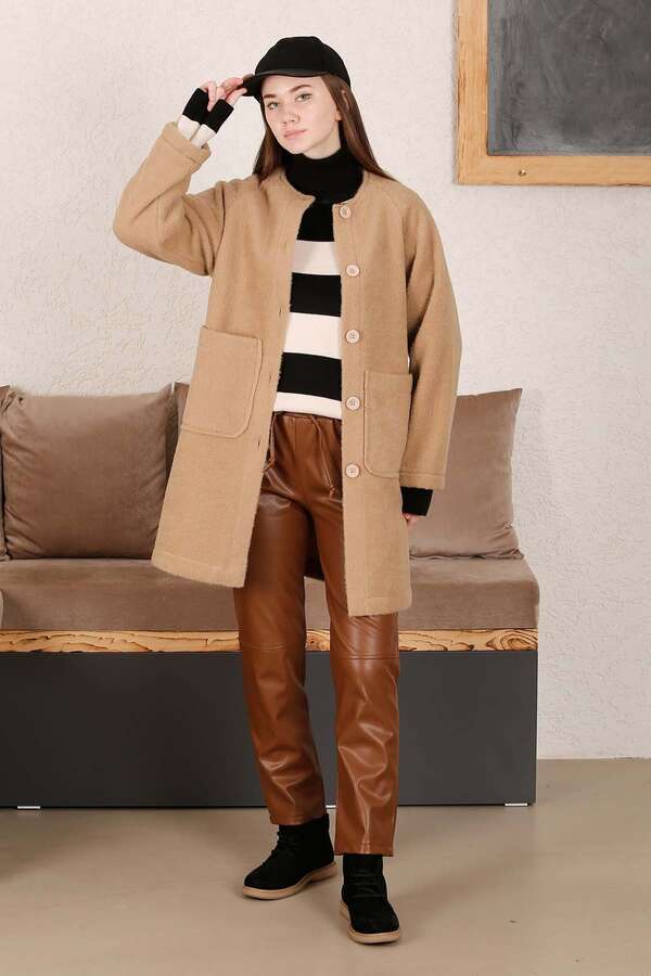 Boucle Jacket Beige - 3