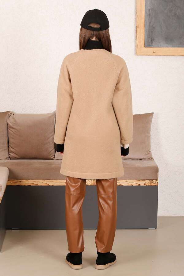 Boucle Jacket Beige - 5