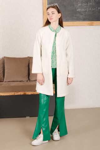 Boucle Jacket Ecru - 3