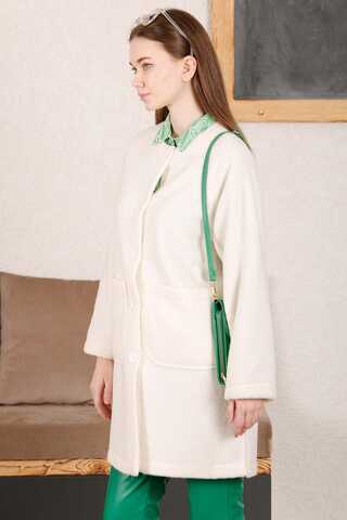 Boucle Jacket Ecru - 4