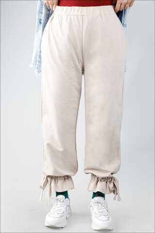 Bow Tracksuit Beige - 1