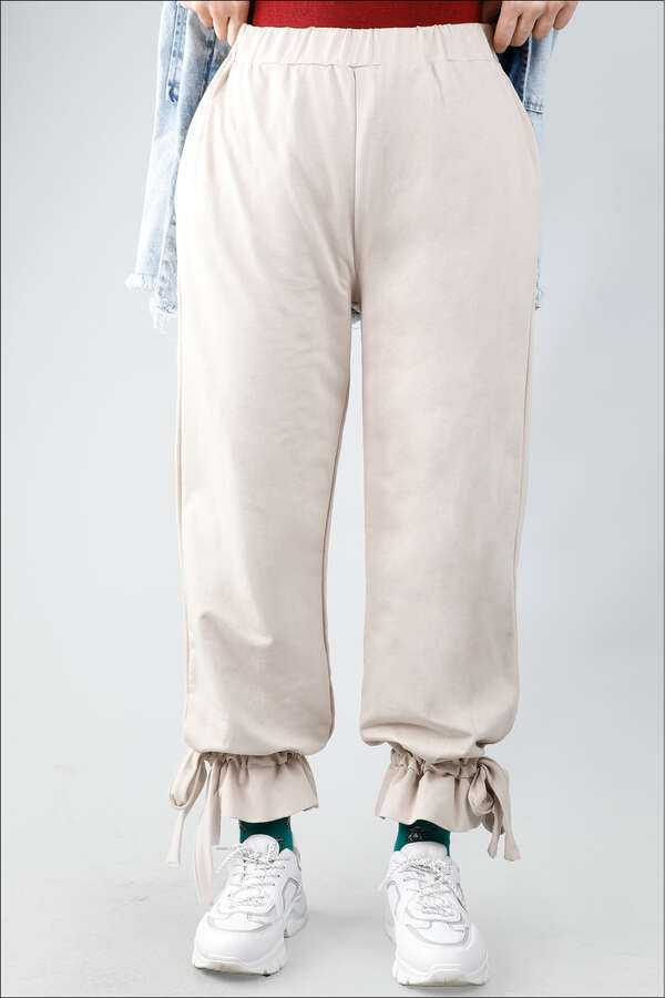 Bow Tracksuit Beige - 1