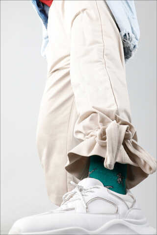 Bow Tracksuit Beige - 5