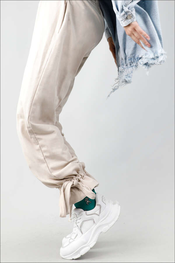 Bow Tracksuit Beige - 3