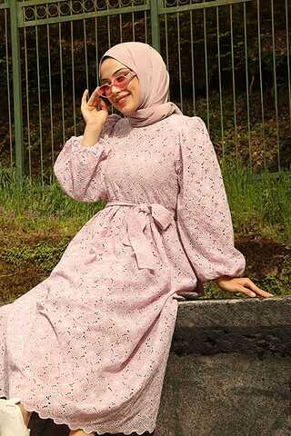 Brode Princess Dress Dried Rose - 1