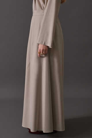 Buckle Detail Skirt Dark Stone - 6