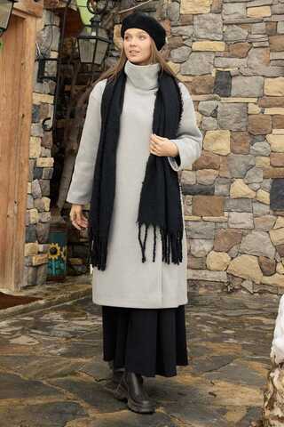 Buklet Atkı Siyah - 5