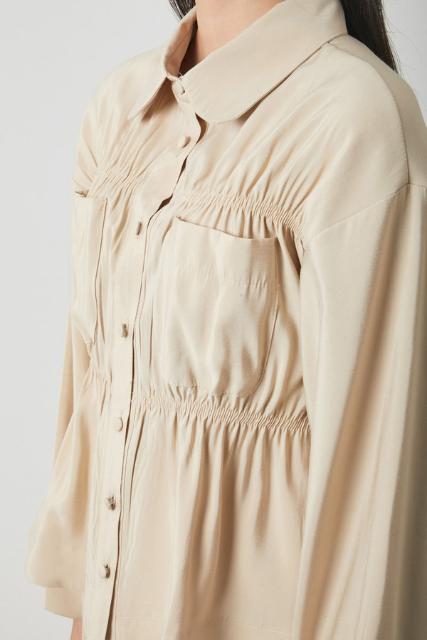 Gathered Skirt Set Stone - 13