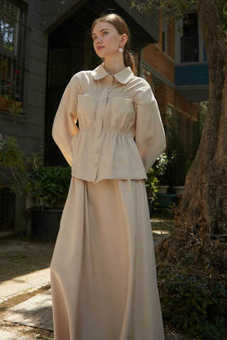 Büzgülü Etek Takım Taş - 3